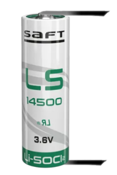 10 Stück Saft LS 4500-CNR mit Lötfahnen AA Industriezelle Lithium-Thionylchlorid Batterie